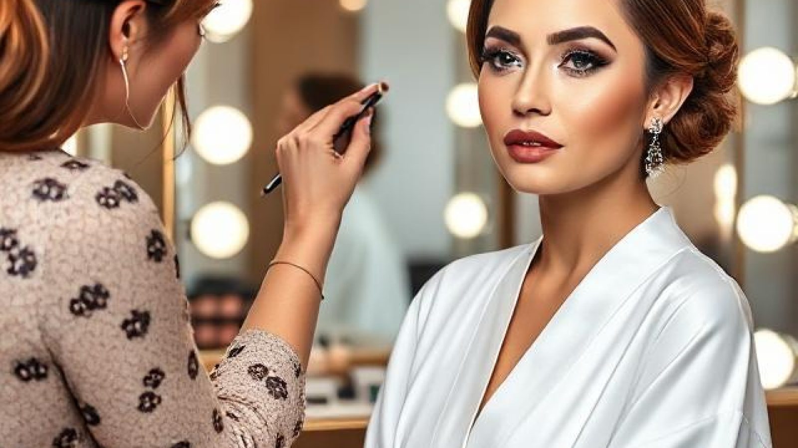 سالن ندا خدمات میکاپ عروس حرفه ای در غرب تهران گیشا